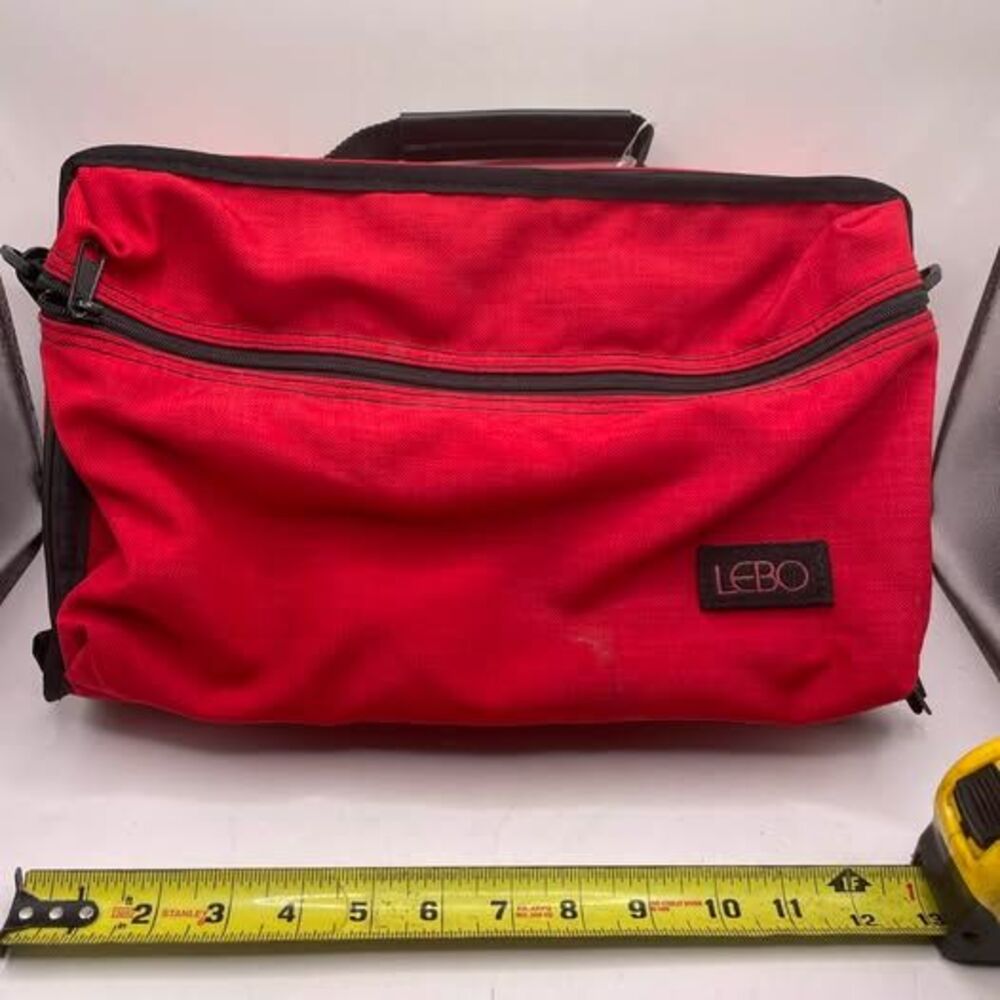 LEBO Red Soft-Sided Carrying Case